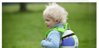 Backpack With a Toddler