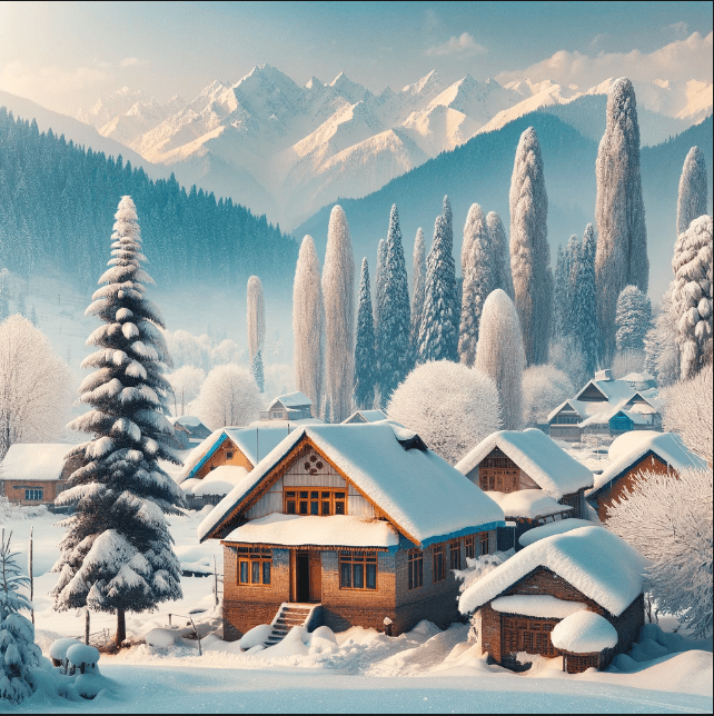 Winter Wonderland in Kashmir